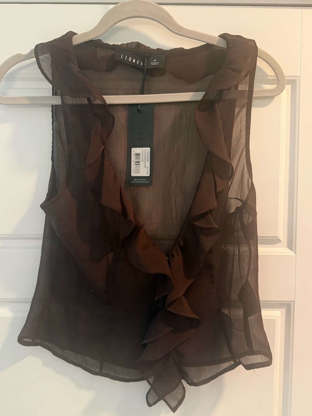 NWT Lioness Rose Ruffle Top - Picture 2 of 6
